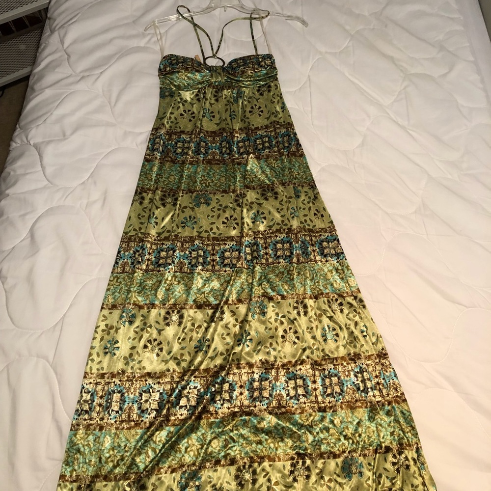 Women’s Floor-Length Halter Dress